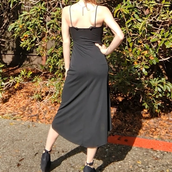 ❤️‍🔥Rampage brand Small Black Midi Flowy Dress - Picture 8 of 8